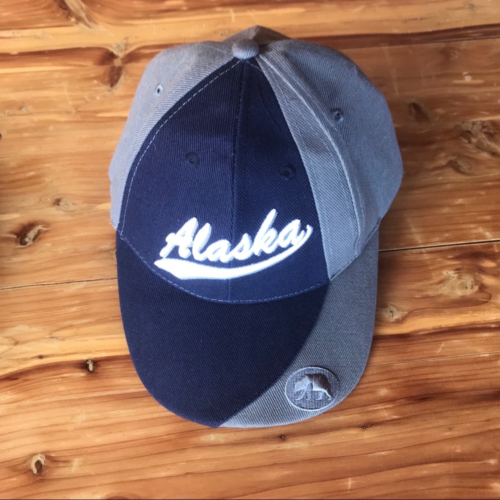 Alaska Ball Cap Green and Blue